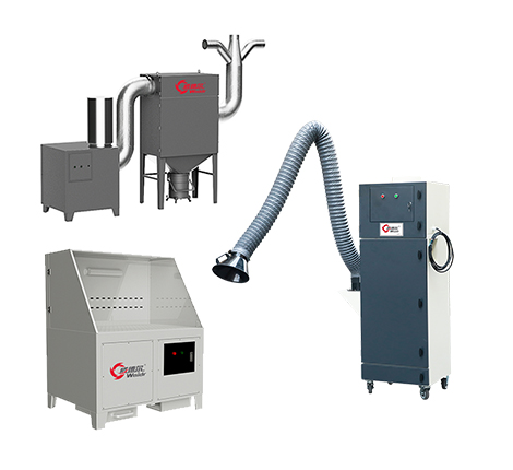 Solutions de contrôle de la poussière