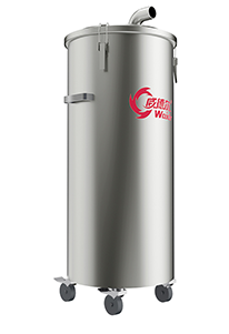 Aspirateur industriel textile compact à seau unique