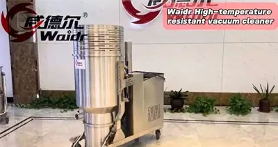 Aspirateur industriel résistant à haute température