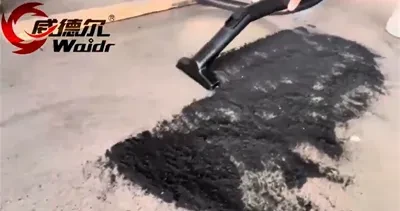 Sac à dos portable Aspirateur alimenté par batterie