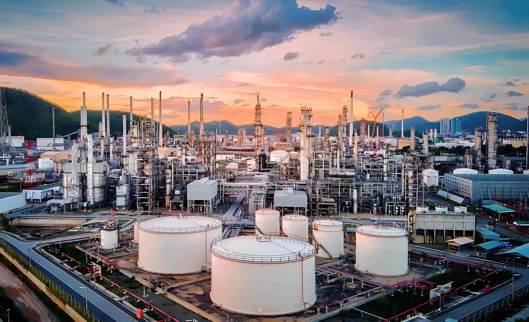 Industrie de l'usine chimique