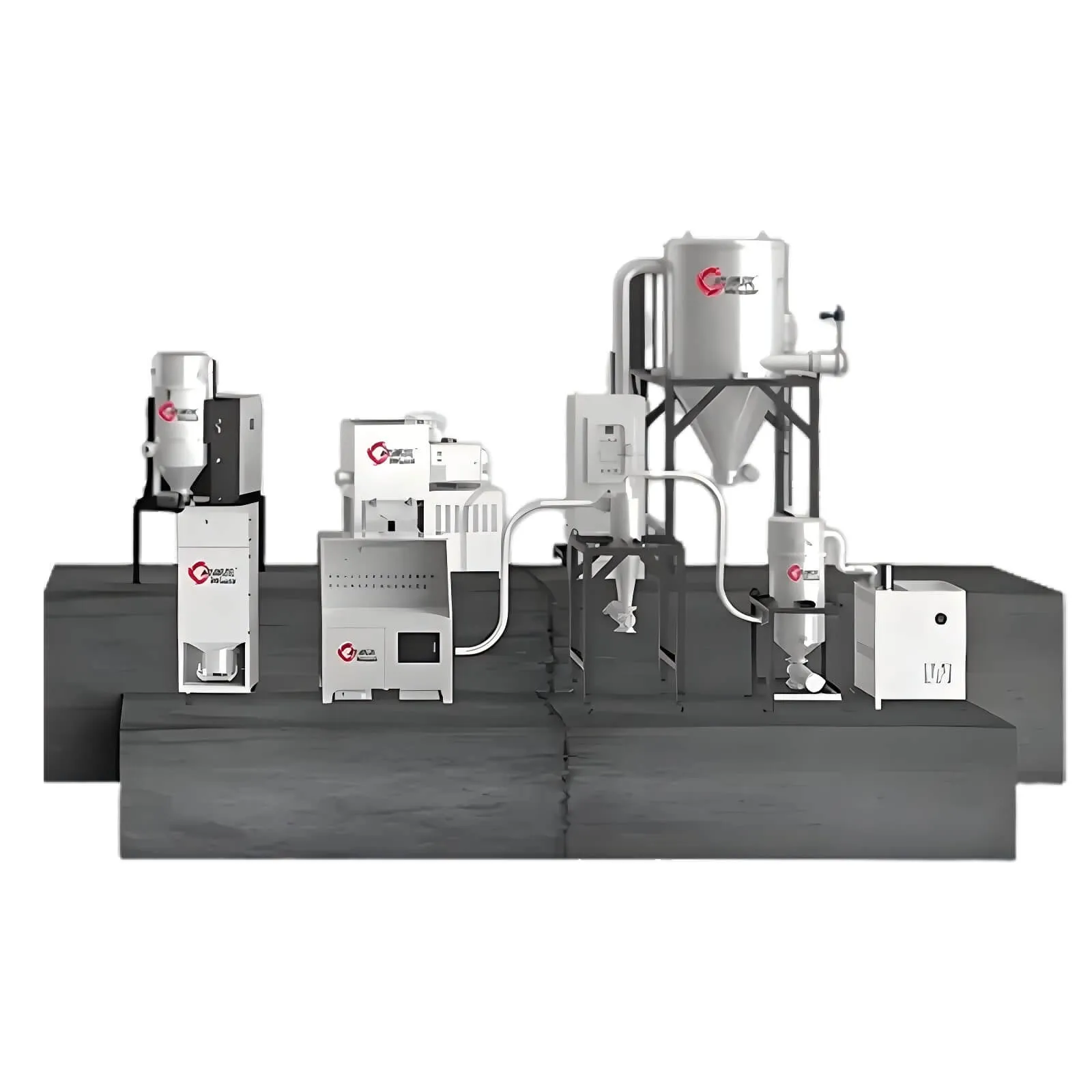 Systèmes d'aspirateur central modernes: la centrale des usines de fabrication à grande échelle